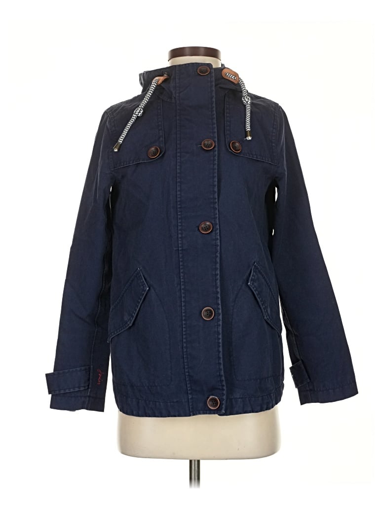 Pre-owned Joules Coat In Blue