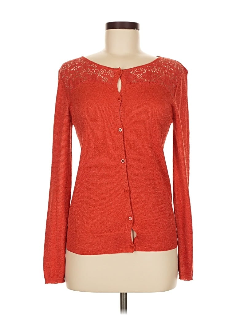 Pre-owned Kookai Long Sleeve Blouse In Red