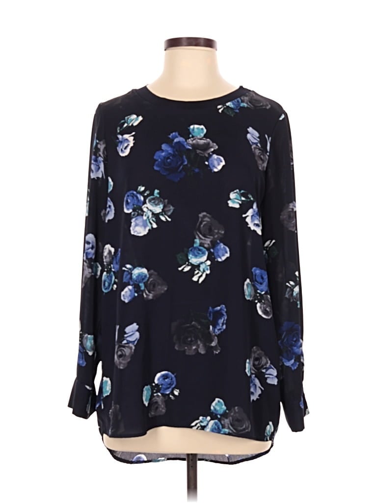 Pre-owned Thakoon Long Sleeve T-shirt In Blue