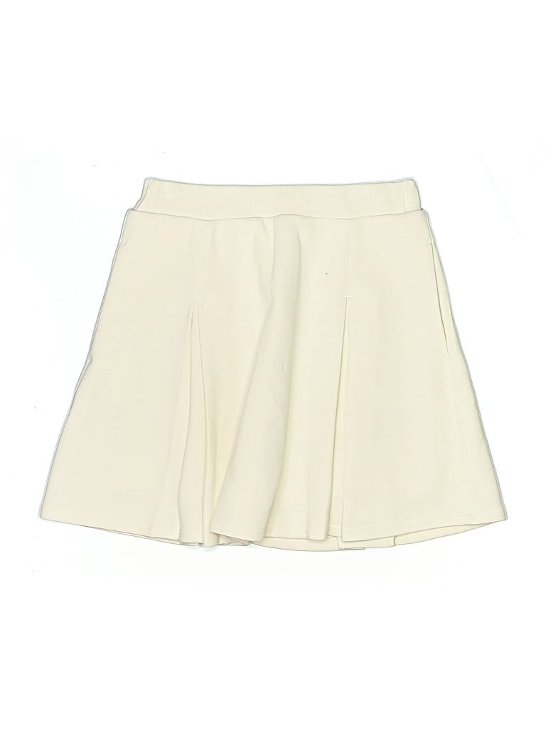 Pre-owned Uniqlo Kids' Active Skirt In White