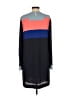 BCBGMAXAZRIA 100% Polyester Color Block Gray Casual Dress Size S - photo 2