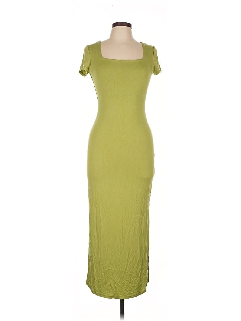 Pre-owned See You Monday Casual Dress In Green