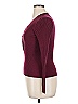 Derek Lam Burgundy Long Sleeve Top Size XL - photo 5