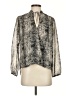 Veronica M. Silver 3/4 Sleeve Blouse Size XS - photo 1