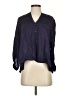 Maeve 100% Rayon Blue Long Sleeve Blouse Size 0 - photo 1