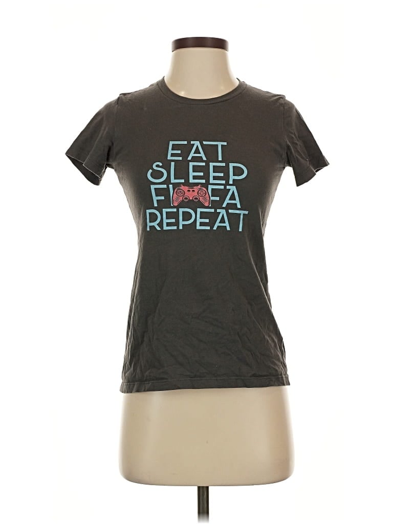 Pre-owned Next Level Apparel Short Sleeve T-shirt In Gray