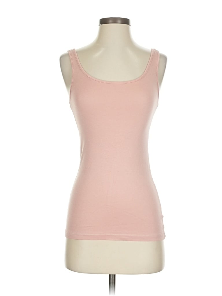 Pre-owned A New Day Tank Top Pink Sweetheart Neckline Tops