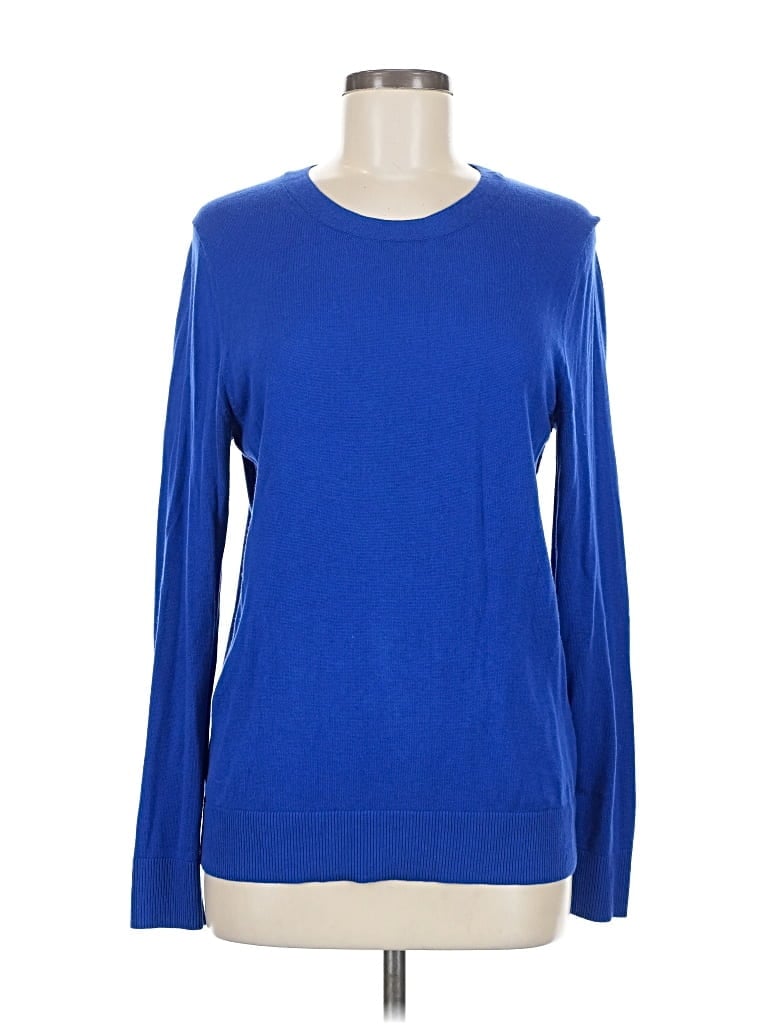 Pre-owned Banana Republic Factory Store Pullover Sweater In Blue