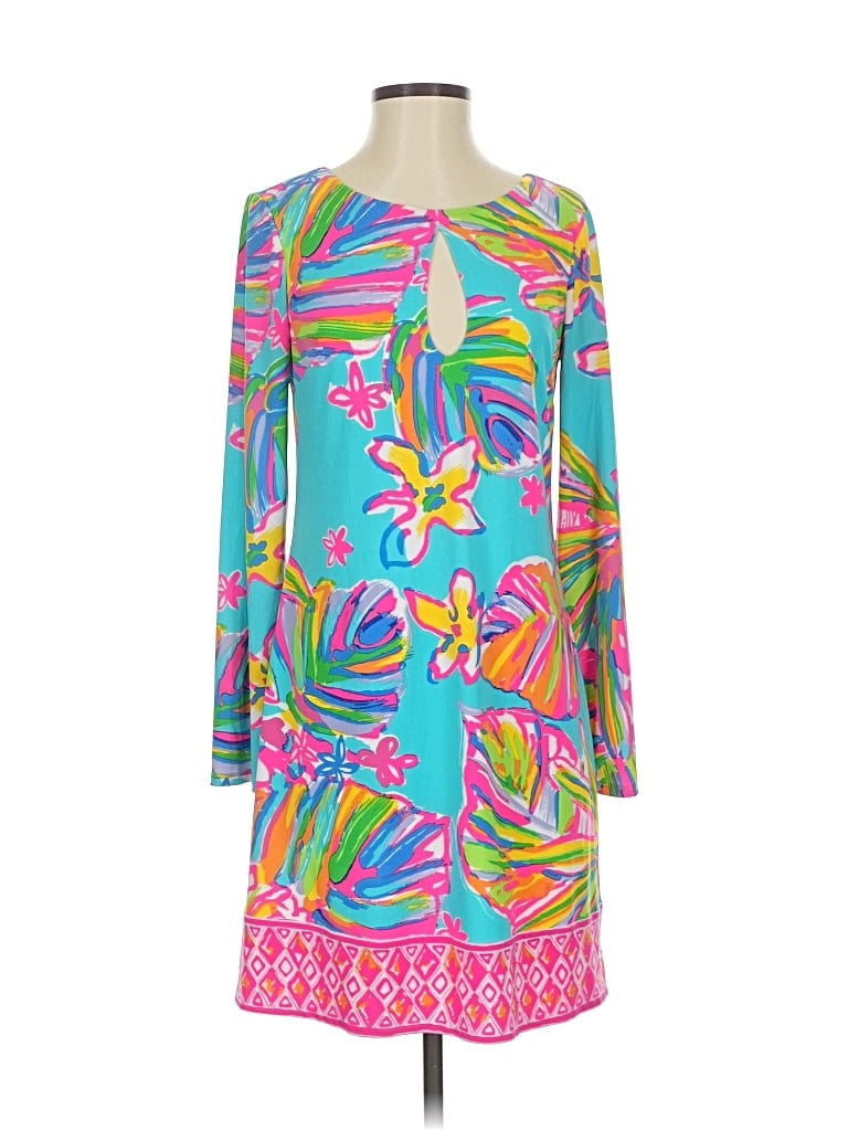 Pre-owned Lilly Pulitzer Casual Dress In Blue
