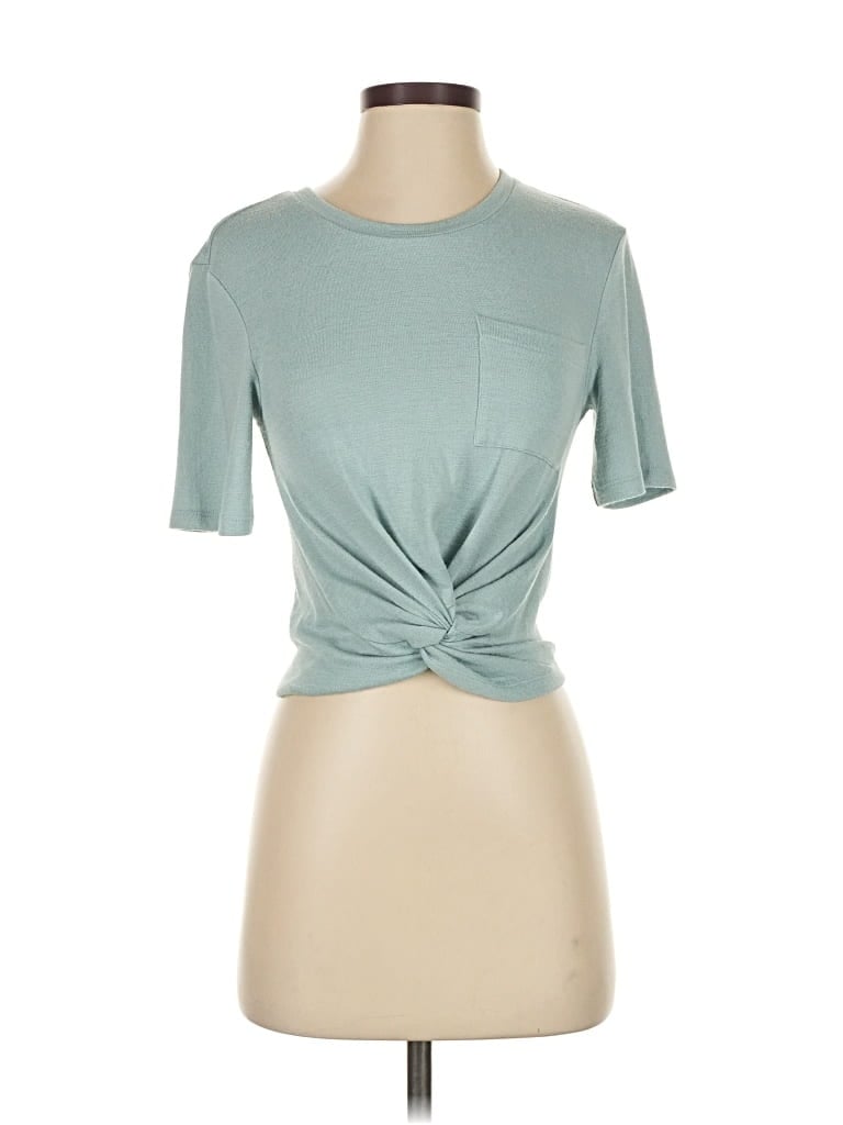 Pre-owned Wilfred Free Short Sleeve T-shirt In Blue