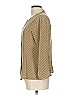 Assorted Brands 100% Silk Polka Dots Tan Long Sleeve Silk Top Size 10 - photo 5
