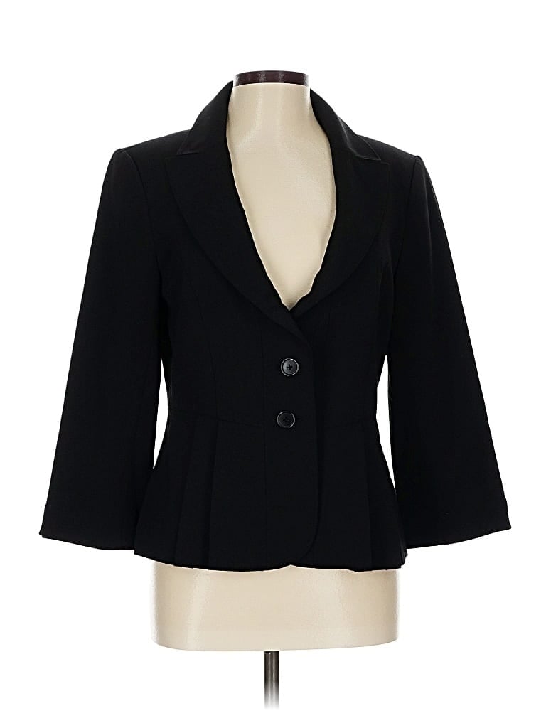 Pre-owned Assorted Brands Blazer Jacket In Black