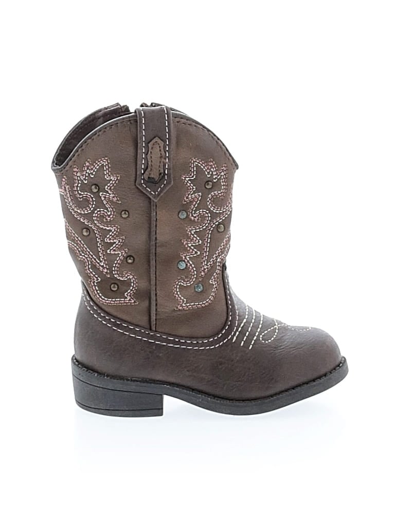 Pre-owned Cherokee Kids' Boots In Brown