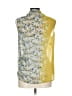 CAbi 100% Polyester Yellow Sleeveless Blouse Size L - photo 2