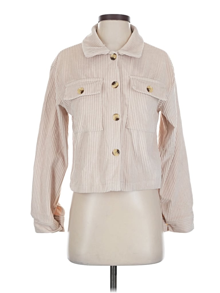 Pre-owned Unbranded Long Sleeve Blouse In Brown