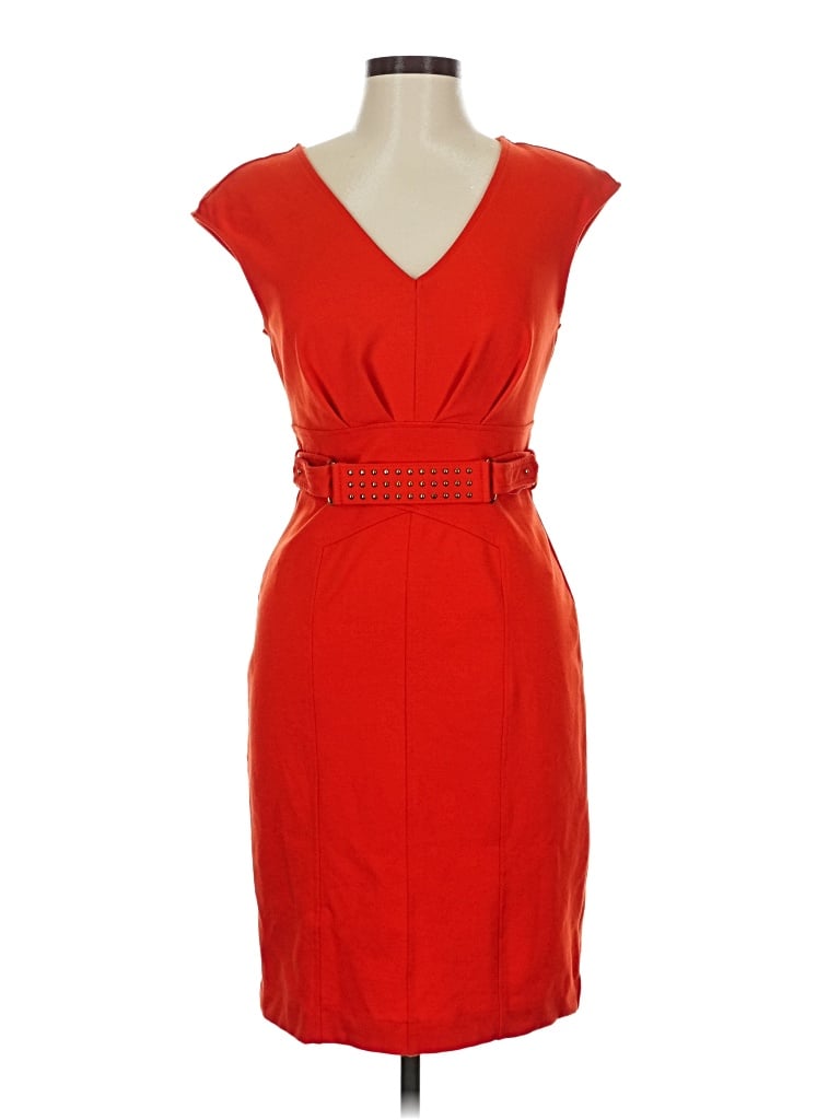 Pre-owned Jennifer Lopez Cocktail Dress In Red