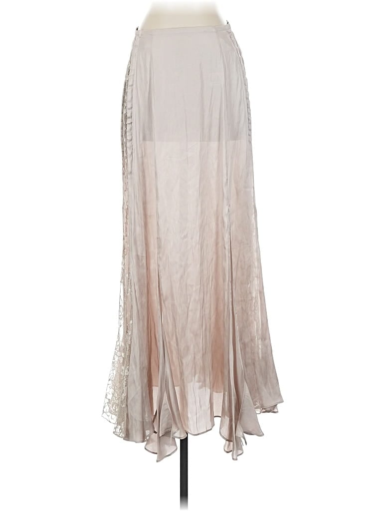 Pre-owned Assorted Brands Formal Skirt In Silver