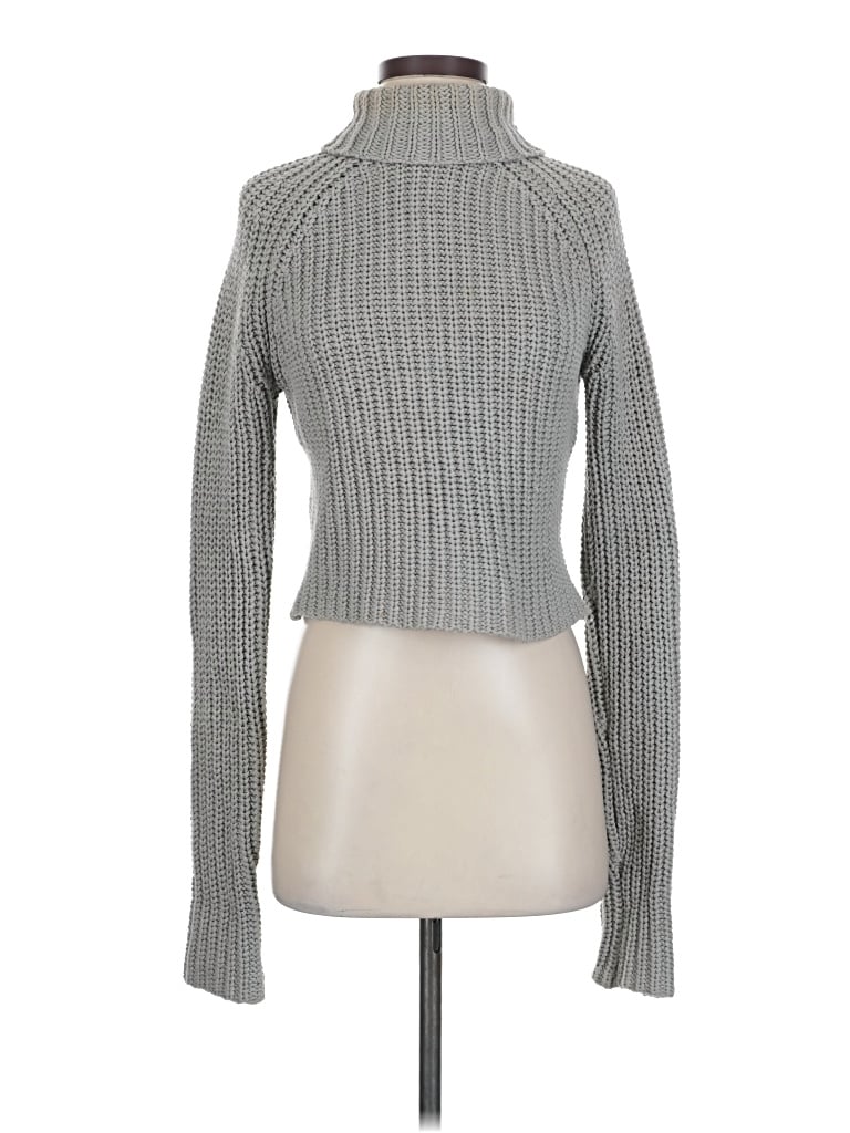Pre-owned Alexander Wang T Turtleneck Sweater In Gray