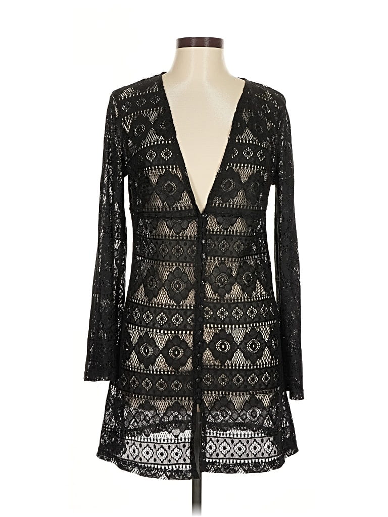 Pre-owned Lulus Cocktail Dress In Black