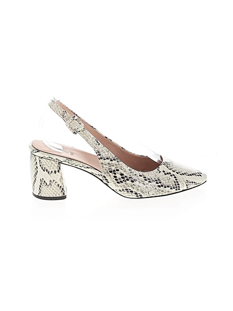 Pre-owned 27 Edit Heels In White