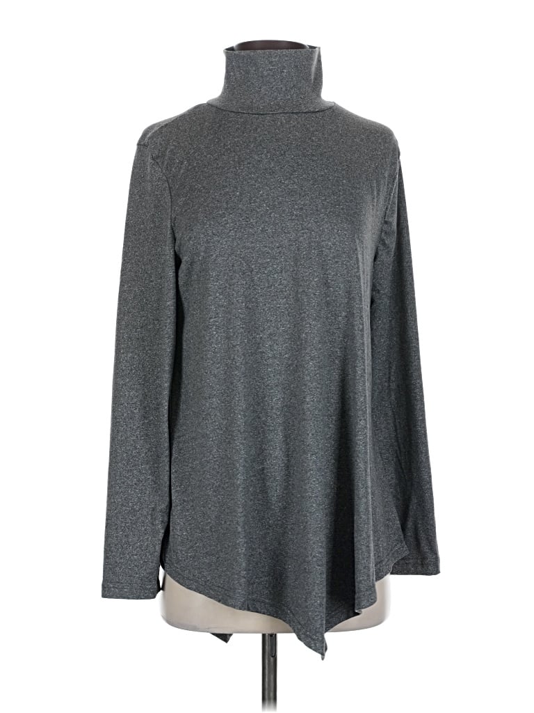 Pre-owned Just Fashion Now Long Sleeve Turtleneck In Gray
