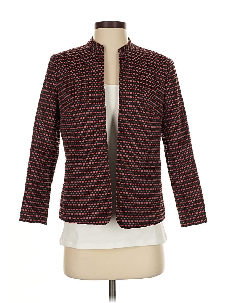 Pre-owned Anne Klein Blazer Jacket In Red