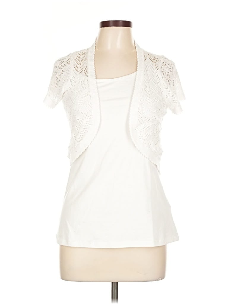 Pre-owned Victoria Sleeveless T-shirt In White