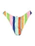 Forever 21 Stripes White Swimsuit Bottoms Size XS (estimated) - photo 2