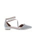 ASOS Silver Gray Flats Size 4 - photo 1