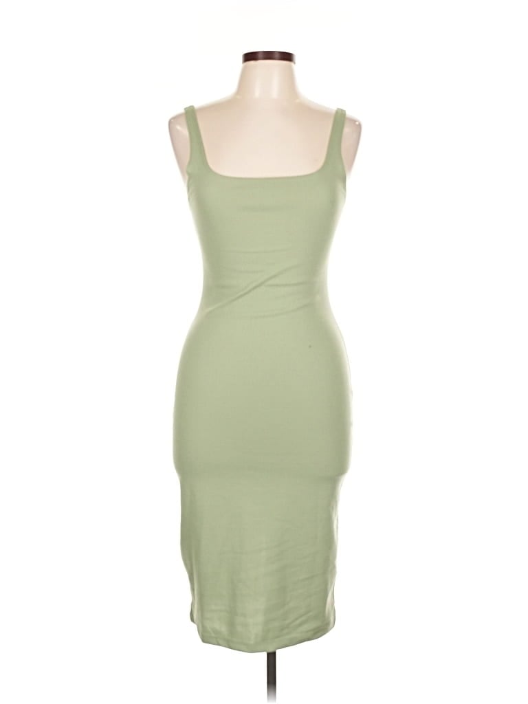 Pre-owned Zara Cocktail Dress In Green