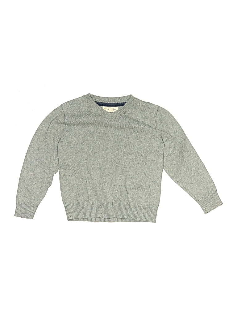 Pre-owned Tucker + Tate Kids' Pullover Sweater In Gray