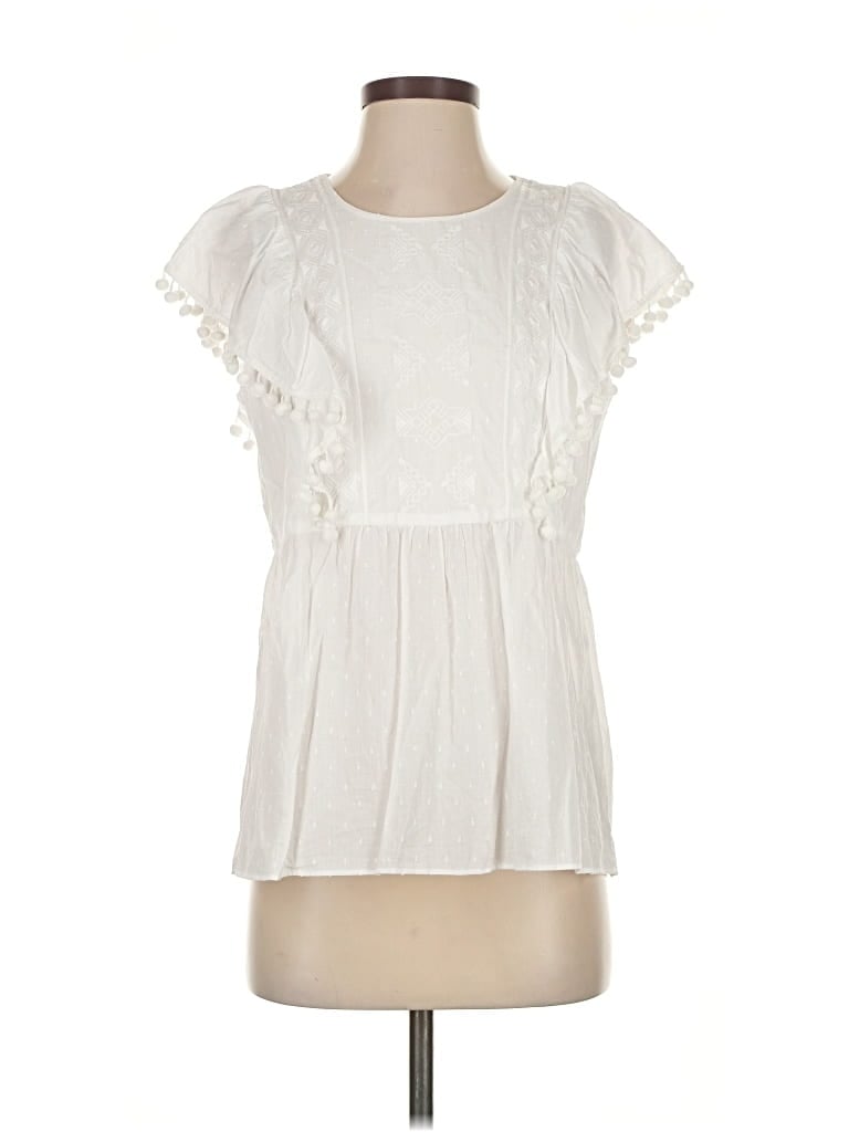 LILLY PULITZER Pre-owned Short Sleeve Blouse In White