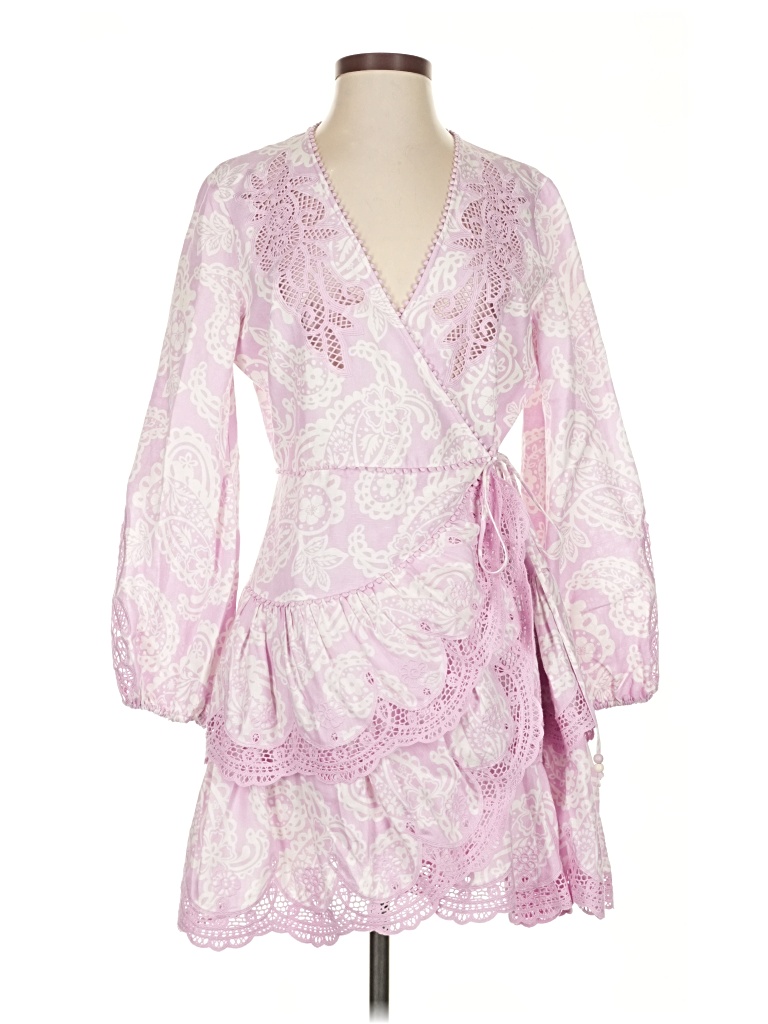 Pre-owned Maje Cocktail Dress In Pink
