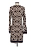 MICHAEL Michael Kors Print Brown Casual Dress Size S - photo 2