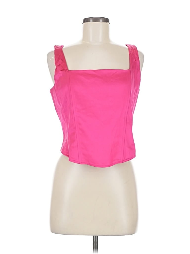 Pre-owned Torrid Sleeveless Blouse In Pink