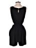 Unbranded Solid Black Romper Size S - photo 2