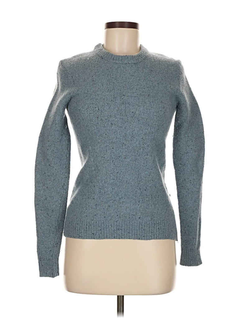 Pre-owned Saks Fifth Avenue Pullover Sweater In Blue