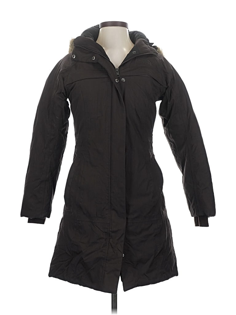 Pre-owned The North Face Raincoat In Black