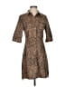 Wardrobe Brown Casual Dress Size S - photo 1