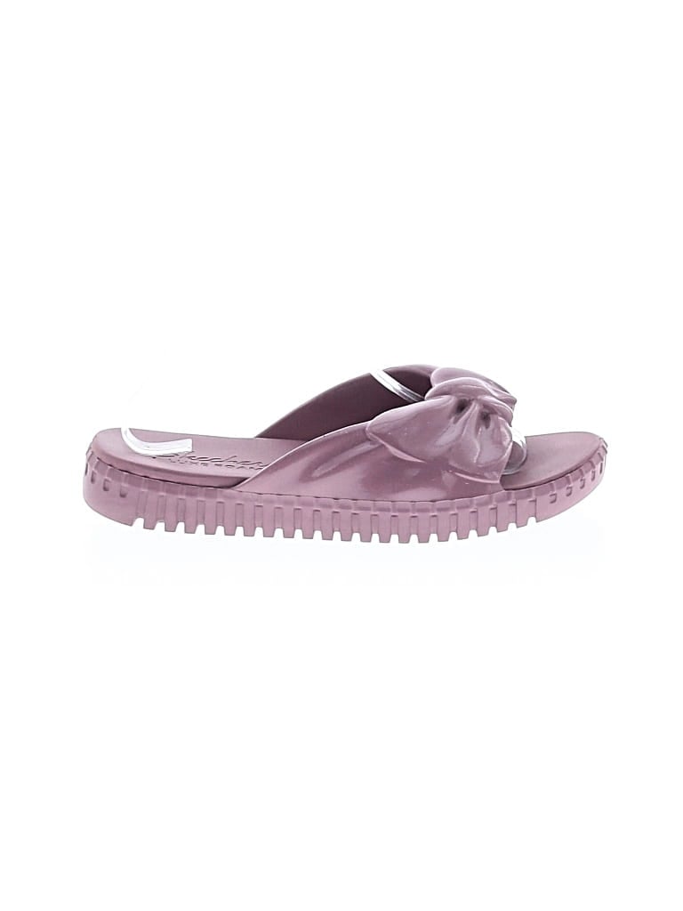 Pre-owned Skechers Sandals In Purple