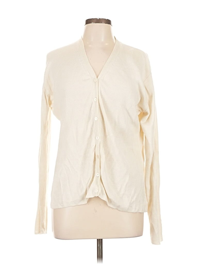 ASSORTED BRANDS Pre-owned Cardigan Sweater In White