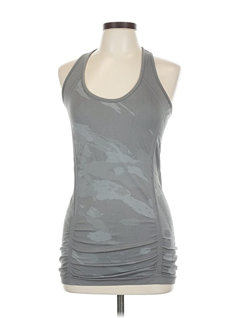 Pre-owned Athleta Active Tank Top In Gray