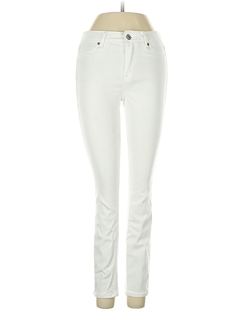 Pre-owned Abercrombie & Fitch Jeans In White