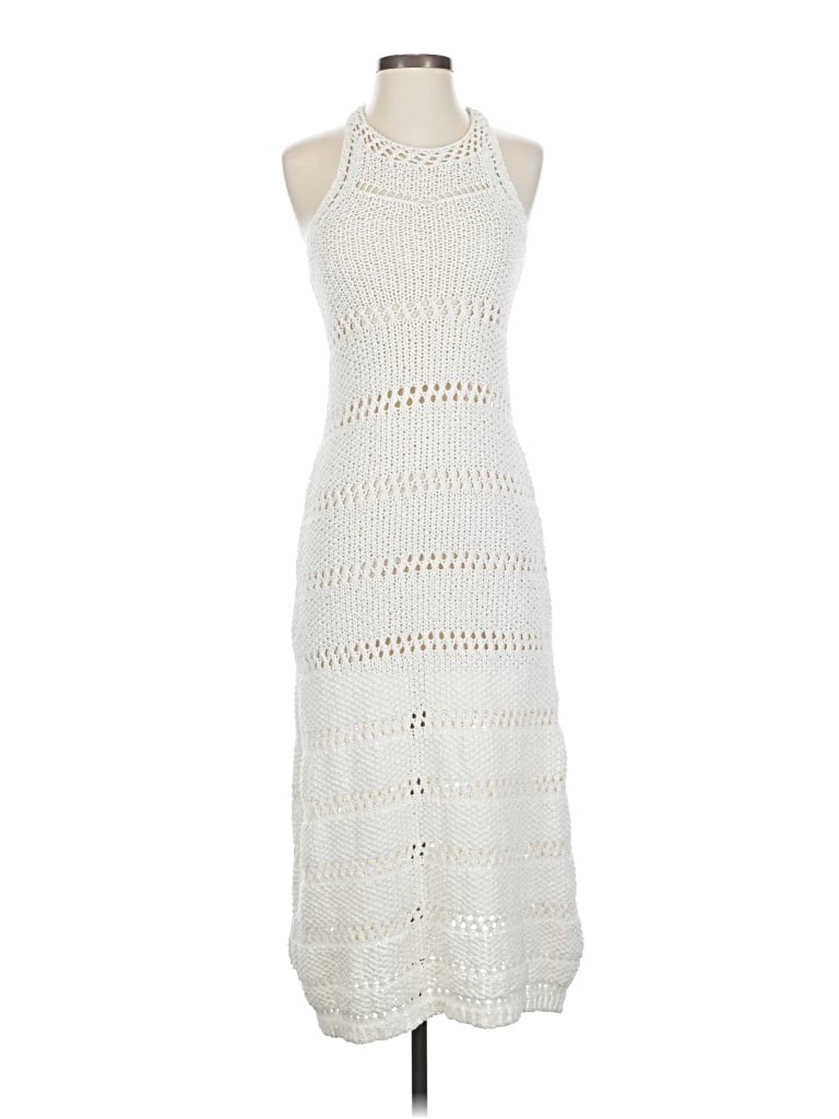 MNG Pre-owned Casual Dress In White