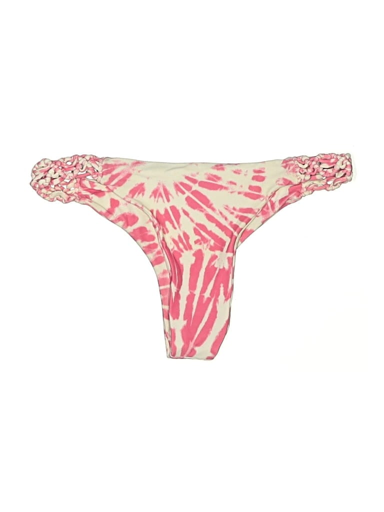 Pre-owned Mikoh Swimsuit Bottoms In Pink