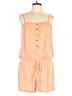 Shoshanna Solid Orange Romper Size L - photo 1