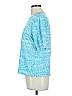 Lands' End Tie-dye Blue Short Sleeve Top Size L - photo 5