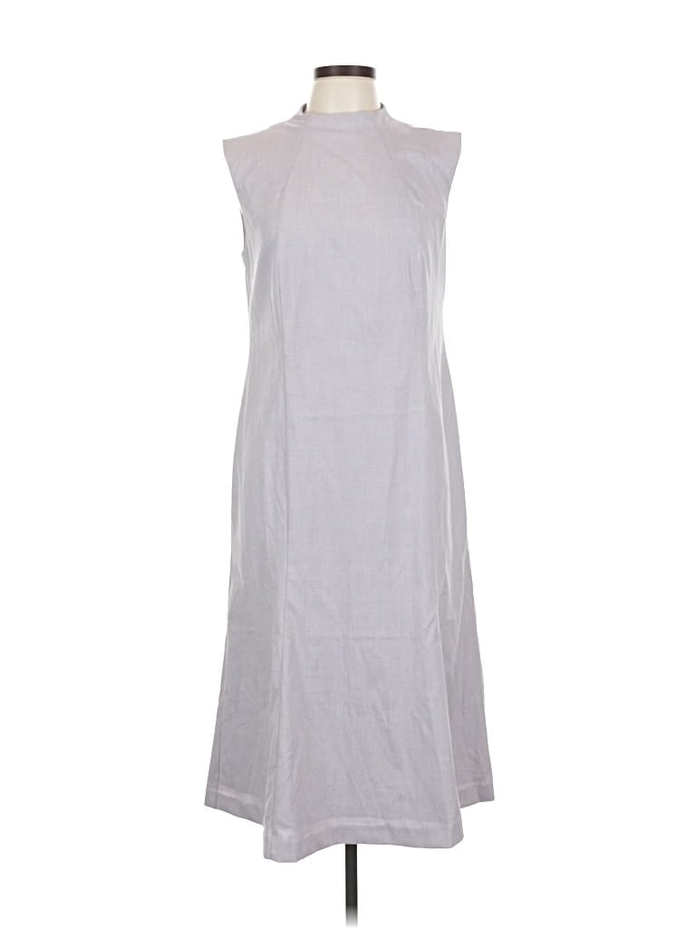 Pre-owned Ann Taylor Casual Dress In Gray