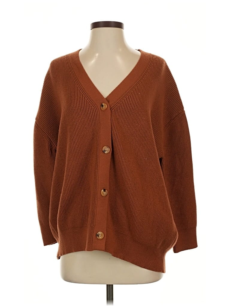 Pre-owned Lillusory Cardigan Sweater In Brown