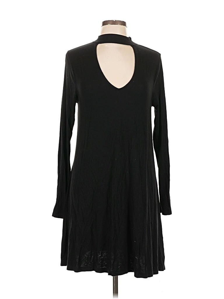 Pre-owned Express Casual Dress In Black